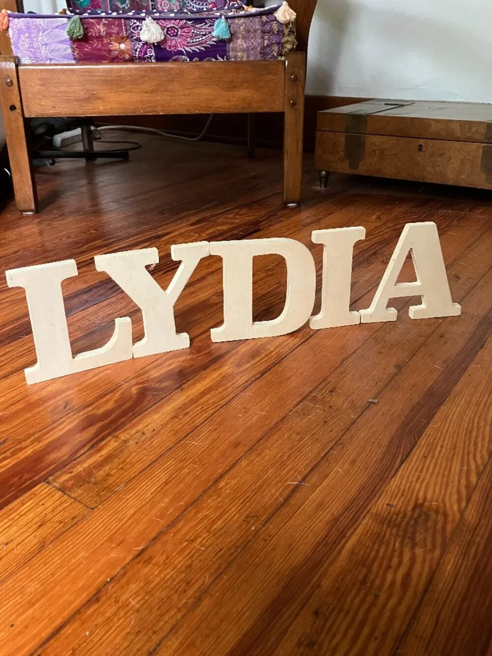 NWT Wooden Letters 